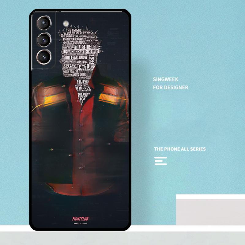 Чехол Fight Club для Samsung Galaxy S25 Ultra S25 FE S20 S21 S22 S23 Plus S9 S10 S24 Ultra