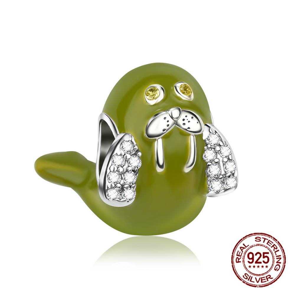 Серия Океан Подвески-шармы DIY Оригинальная медная морской конек медуза морской лев подвески подходят для браслета ювелирный подарок маркировка