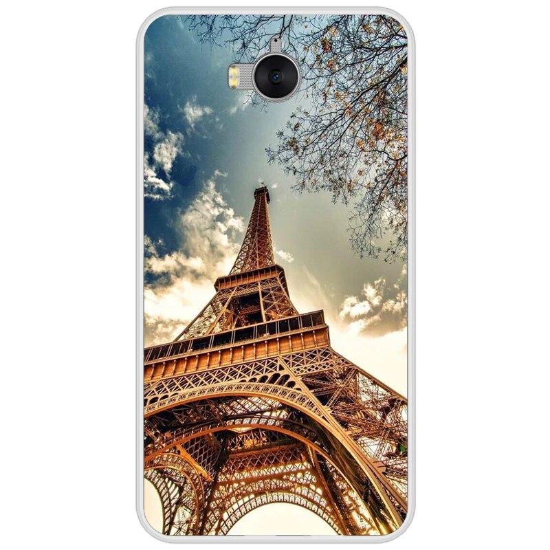 Чехол для Huawei Y5 2017, мягкий чехол из ТПУ для Huawei Y6 2017 Y6, чехлы для телефонов с мультяшным рисунком, силиконовый чехол для чехлов Huawei Y 5 5Y 2017