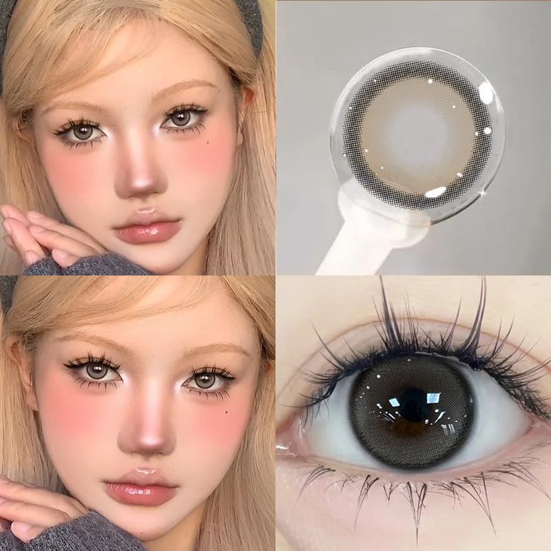 Контактные линзы MillCreek Milk Tea Brown 14,5 мм Контактные линзы для близорукости 1 день ежедневного использования