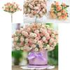 Elegant Artificial Hydrangea Bouquet With High Realistic Appearance For Home Decor