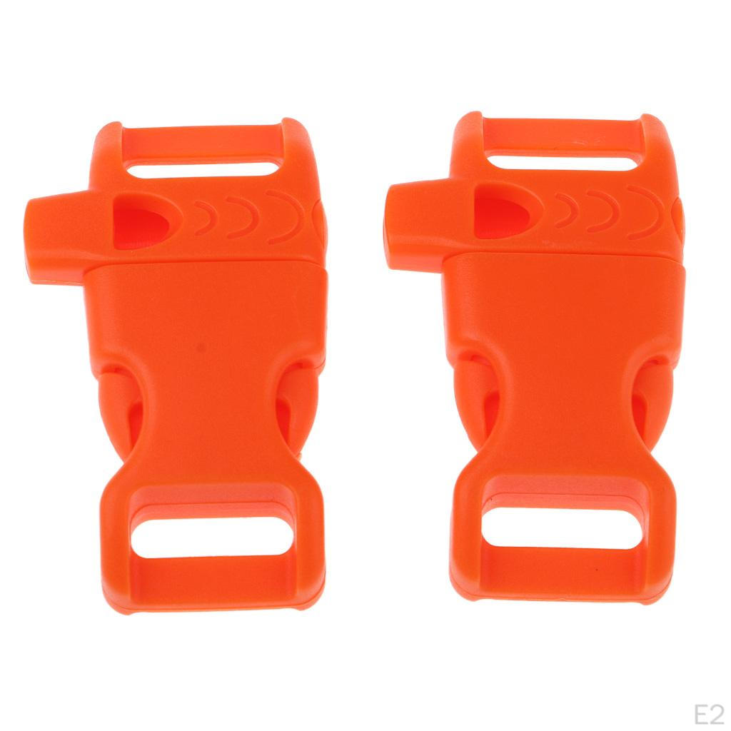 10 спасательных пряжек для походных браслетов из паракорда