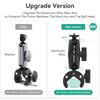 Motorcycle Bicycle Camera Holder Handlebar Mirror Mount Bike Bracket for GoPro 13 12 11 9 Insta360 X5 X4 Action Camera Accessory
