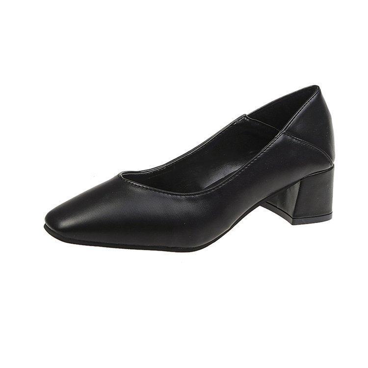 Womens Mid Heeled Pumps With Artificial Pu Material And Casual Style