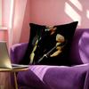 Nine Inch Nails Band Anime Square DoubleSided printed Pillow Case Bedroom Bedside Pillow Sofa Cushion Cover
