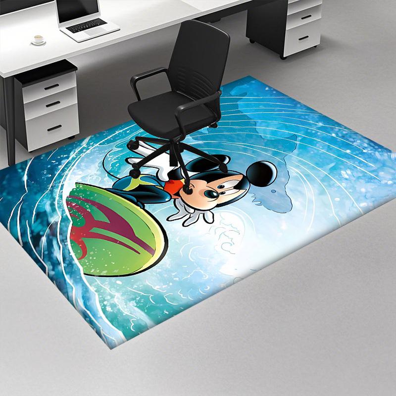 1pc, Mickey Mouse Surfing Rug - Perfect for Home Decor, Office Carpet, Chair Cover, Outdoor Use, and Gift Ideas!P123