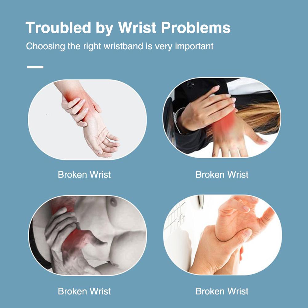 Wrist Support Breathable Absorb Sweat Carpal Tunnel Arthritis Protector Glove Relieve