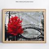 Diamond Painting Bridge And Tree 5D DIY Cross Stitch Full Display Diamond Embroidery