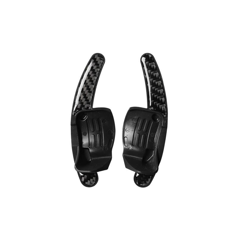 Fits for VW Golf 6 2008-2012 Gti R MK6 Scirocco 2009-2016 Car Steering Wheel Accessories Carbon Fiber Extended Shift Paddles