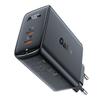 A29 GaN Настенное зарядное устройство Два порта USB-C PD 50 Вт Черный