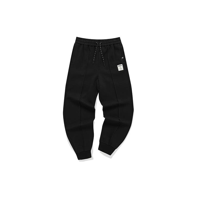 Новая коллекция коллаборации FILA x MIHARA YASUHIRO MIHARA YASUHIRO Вязаные спортивные штаны женские угольно-черные F11W143605F-BK