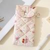 Portable Glasses Storage Bag Flower Sunglasses Pouch Cloth Printed Glasses Bag  Male