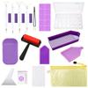 Фиолетовый набор инструментов DIY Инструмент для алмазной живописи со стразами и набор аксессуаров для алмазной живописи со стразами для вас, чтобы сделать инструменты для художественной алмазной живописи