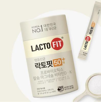 Пробиотики Lacto-Fit SENIORS 50+ – улучшенная поддержка здоровья пищеварительной системы и кишечника для взрослых 50+ (60П, 120г) НЕОБЯЗАТЕЛЬНЫЙ