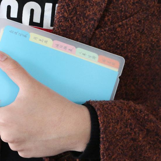 Yousheng 5 шт. цветных разделителей для папок-регистраторов с кольцевыми вкладками, пластиковые страницы-разделители для индексов, папка-регистратор с 6 кольцами, разделители для пастельных страниц, этикетки с надписями