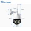 Techage H.265 Ultra HD 2K/4K Беспроводная IP-камера 4MP/8MP Наружная скоростная купольная PTZ-камера Красно-синяя световая сигнализация AI Обнаружен человек P2P
