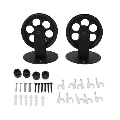 2 шт. Промышленные шкивы для подвесного светильника в стиле амбар, винтажный настенно-потолочный подъемный