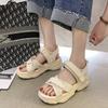 Весенняя и летняя обувь больших размеров Удобная спортивная обувь на плоской подошве Повседневная пляжная обувь Женская обувь