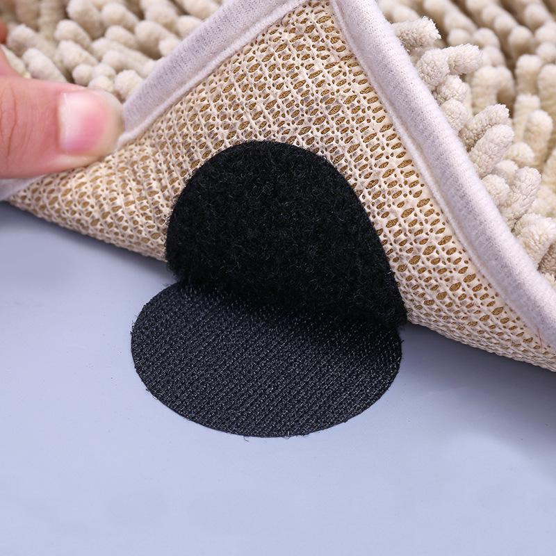 10Pcs Anti Curling Carpet Tape Rug Gripper Carpet Sofa and Sheets In Place and Keep the Corners Flat Non-slip Mat Fixing Tool