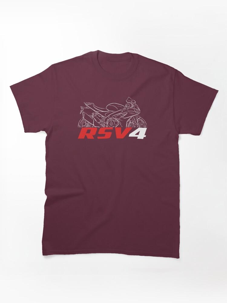 Aprilia Motorcycle RSV4 2021-2024, biker Classic Unisex T-Shirt