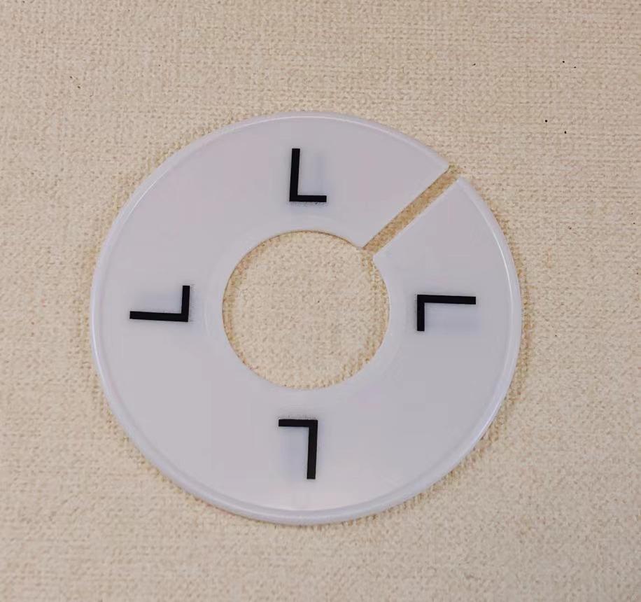 Разноцветные круглые разделительные кольца размеров XXS-XXXL, возможна индивидуальная печать