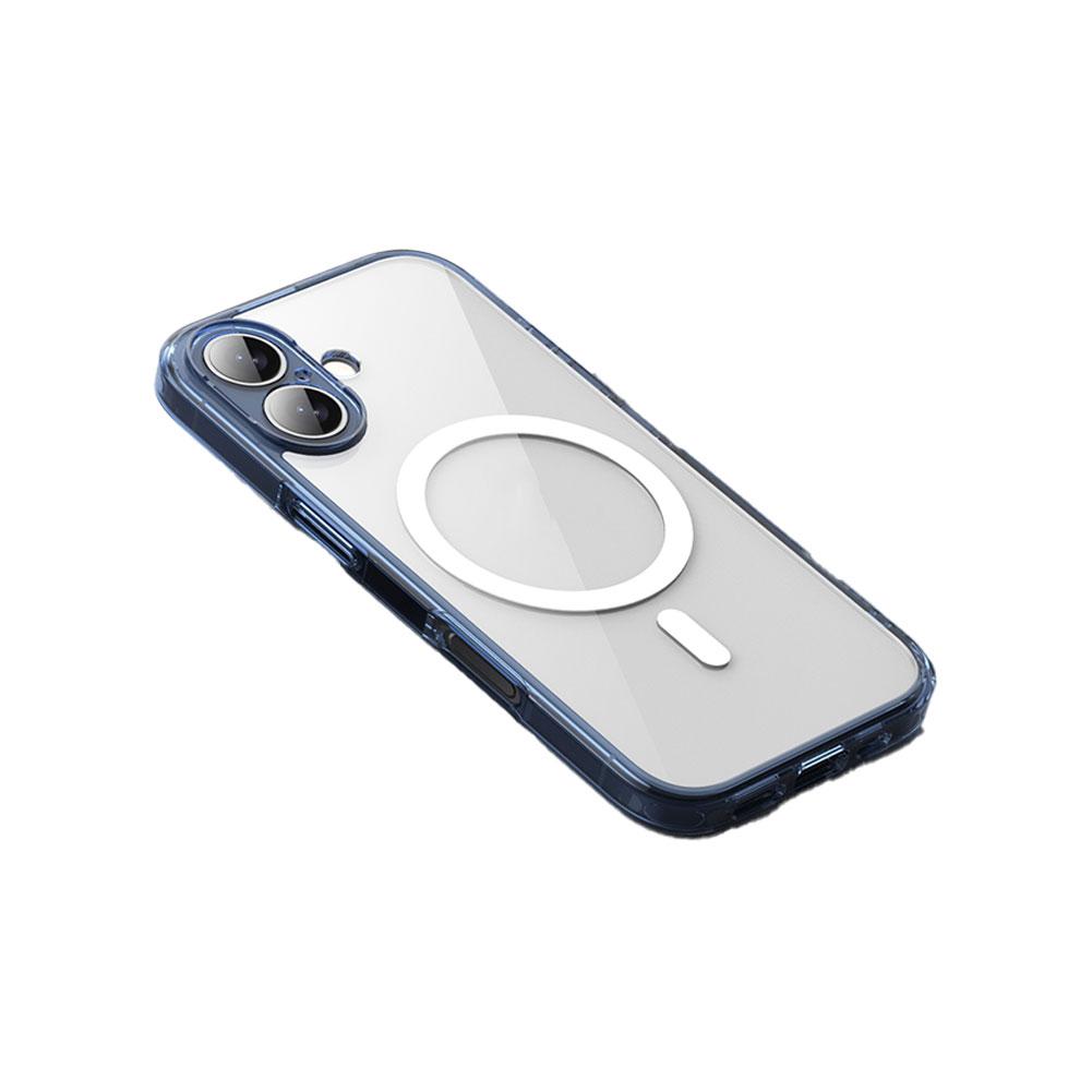 Роскошный прозрачный противоударный магнитный чехол MagSafe для iPhone 17 Air 17Pro 17 Pro Max, жесткая задняя крышка, поддержка беспроводной зарядки