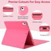 GRB Keyboard Case For IPad 11 (A16) 2025 With Pen Slot and Backlit English Keyboard
