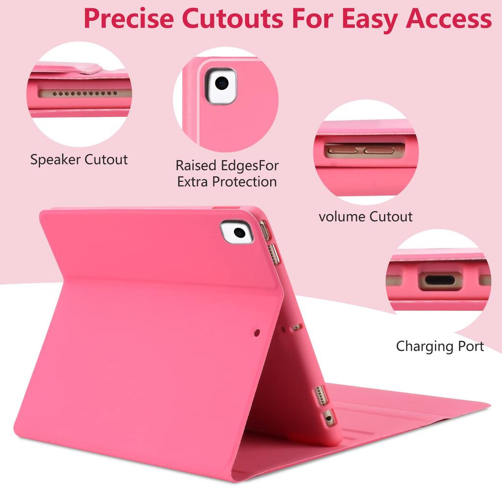 GRB Keyboard Case For IPad 11 (A16) 2025 With Pen Slot and Backlit English Keyboard