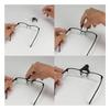 Lampe led clip pour lunettes