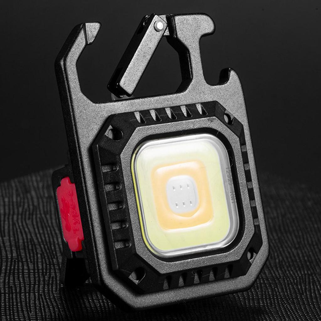 Светодиодный небольшой фонарик с кольцом для ключей портативный фонарик