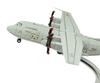 Военно-транспортный самолет TANG Super Hercules, готовый продукт из сплава, краска для ВВС США, модель самолета, модель DYNASTY(TM) 1/200 С-130J