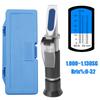 Beer Wort Refractometer 1.000-1.130 ATC Handheld Beer Refractometer 0-32% Brix Sugar Tester Wort Wine Brewing Refracto Meter
