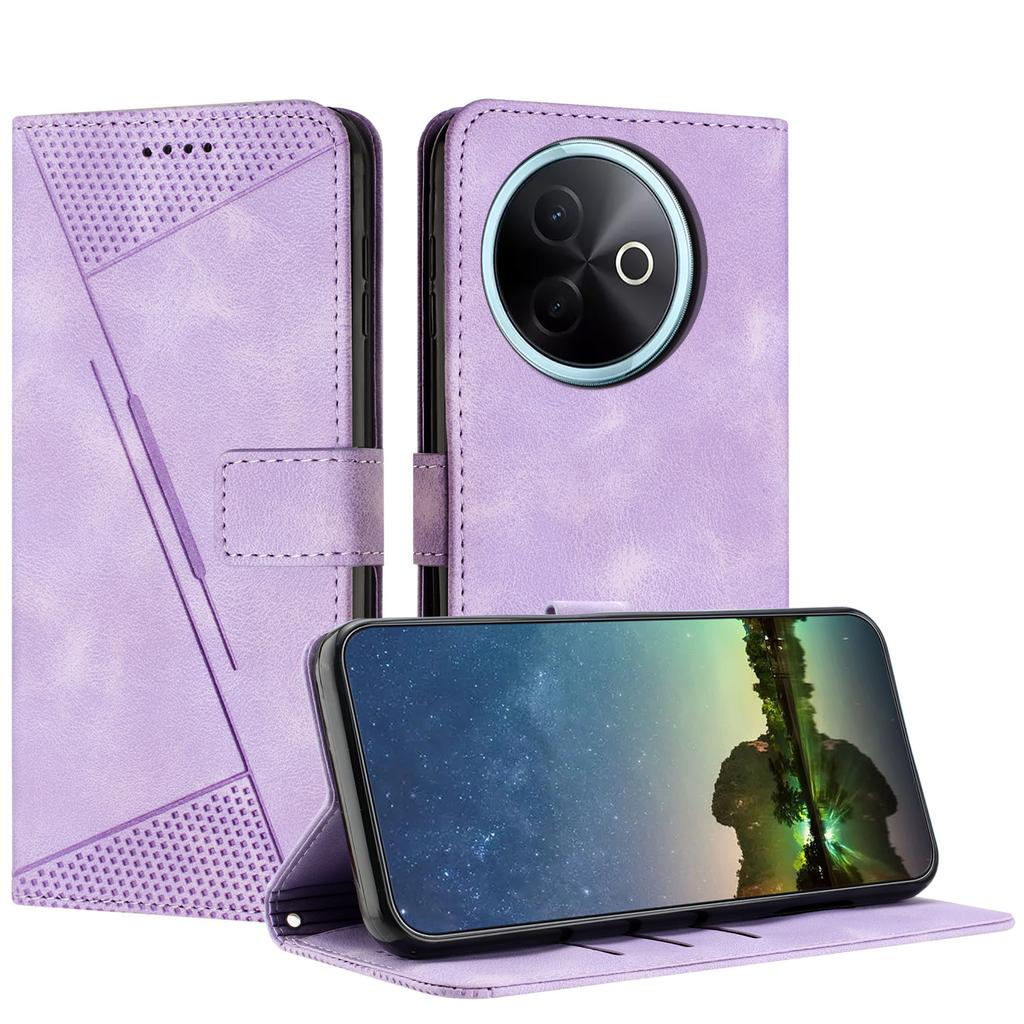 Кожаный кошелек-чехол для телефона Dream Triangle с функцией подставки. для серии vivo. vivo V50 Lite, Y19s, Y04, Y18, Y38, T3x, Y36 5G, Y21, V29 Pro, Y100...