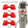 6 шт. резиновые демпфирующие подушки распорка демпфер вибрации электрический скутер амортизаторы тряски передняя вилка демпфирующая резиновая накладка