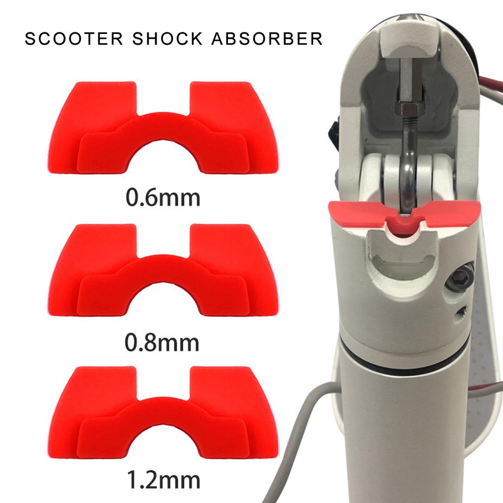 6 шт. резиновые демпфирующие подушки распорка демпфер вибрации электрический скутер амортизаторы тряски передняя вилка демпфирующая резиновая накладка