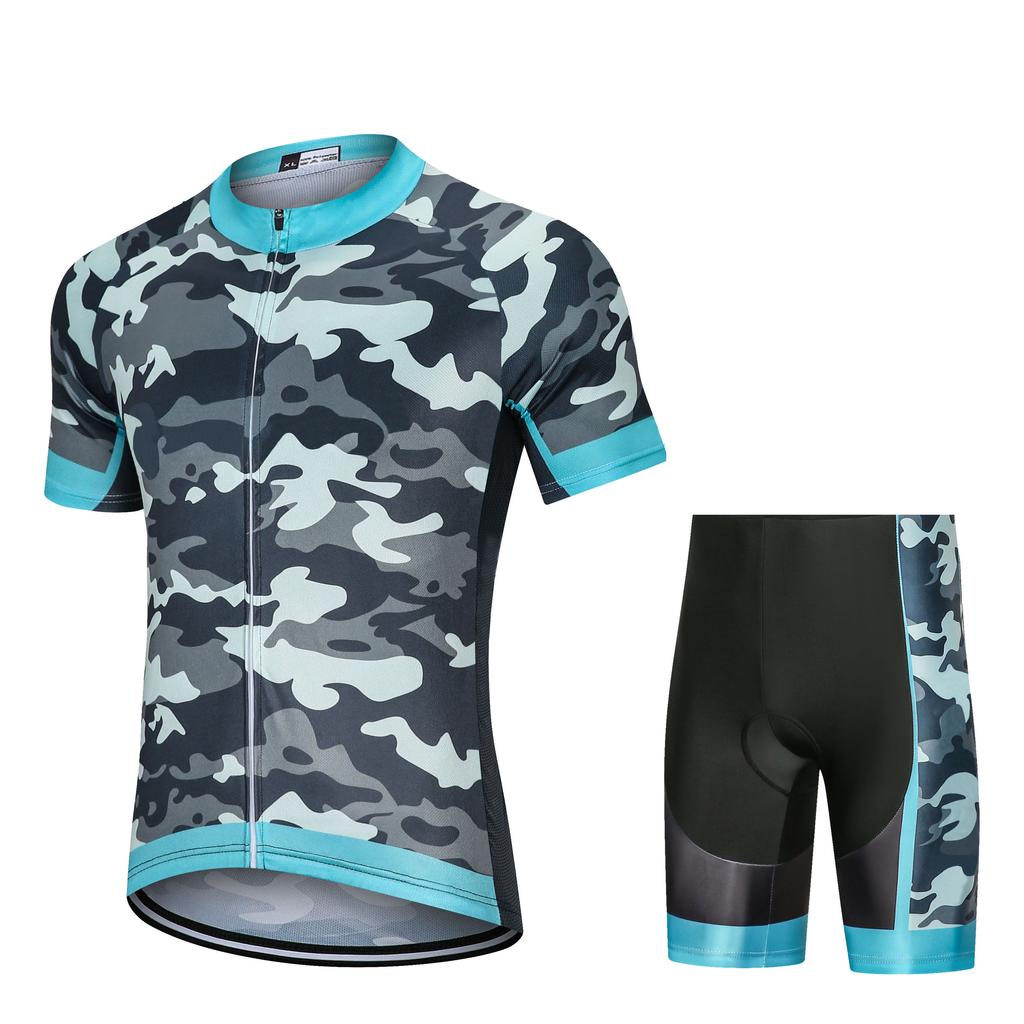 2024 Pro Team Cycling Jersey Set Summer Cycling Clothing MTB Bike Clothes Uniform Maillot Ropa Ciclismo Man Cycling Bicycle Suit