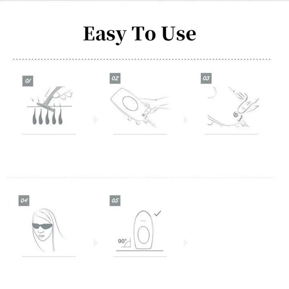 Flashes Electric IPL Hair Removal Laser for Women Photoepilator Painless Face Whole Body Leg Permanent Depilador