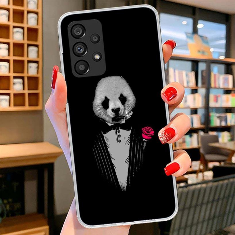 Man Suit Shirt Tie Phone Case For Samsung Galaxy A17 A37 A57 A16 A26 A36 A56 A15 A25 A35 A55 A14 A24 A34 A54 A13 A23 A33 A53 Gal