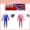 Wuggy Kids Huggy Poppy Playtime Cosplay Costume Bodysuit Jumpsuit Gloves Mask