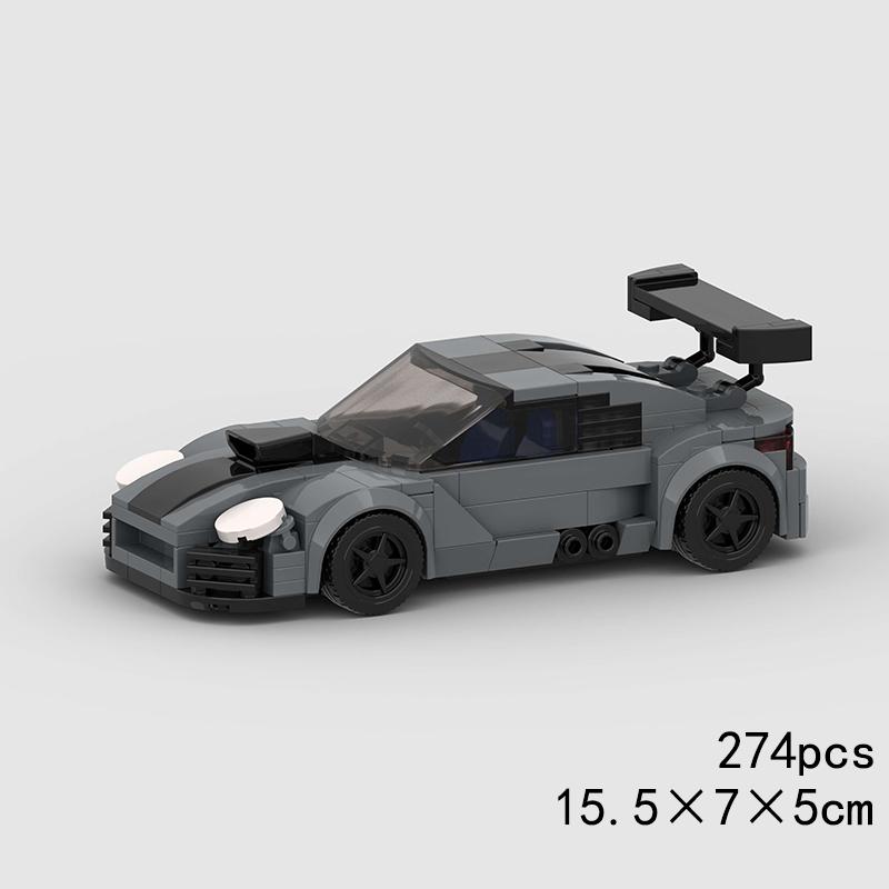 MOC Car Super Race City Speed ​​Sport Pickup Vehicle Model Building Blocks Rally Supercar Racing Bricks Christmas Gift Technical