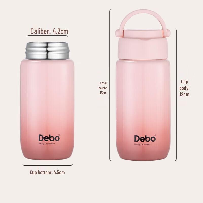 Мини-термос Debo Ouman из нержавеющей стали 316