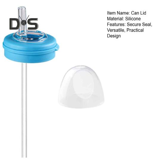 Крышки для банок с газировкой с соломинкой, герметичное уплотнение, многоразовые крышки для банок, крышка для банок без бисфенола А для газировки, герметичная силиконовая крышка для банок с напитками