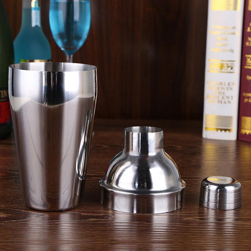 UPORS Stainless Steel Cocktail Shaker Mixer Wine Martini Boston Shaker For Bartender Drink Party Bar Tools 550ML/750ML