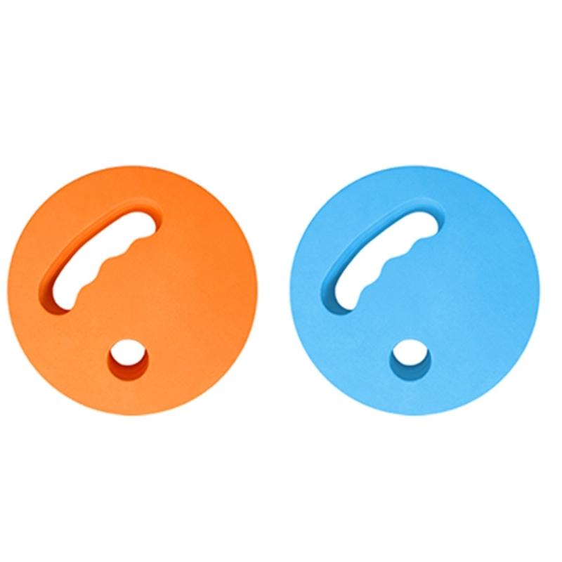 Swimming Hand Paddles Round Foams Resistance Discs For Water Aerobics Pool Exercise Adult Beginner Training Gear