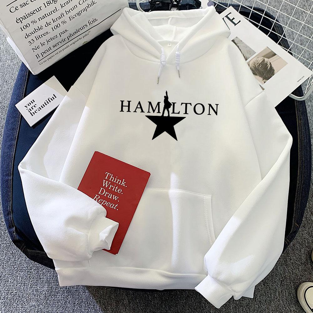 Музыкальные толстовки Hamilton с длинным рукавом для женщин/мужчин, толстовки с капюшоном, зимние теплые, модные пуловеры, одежда с графическим принтом, женская