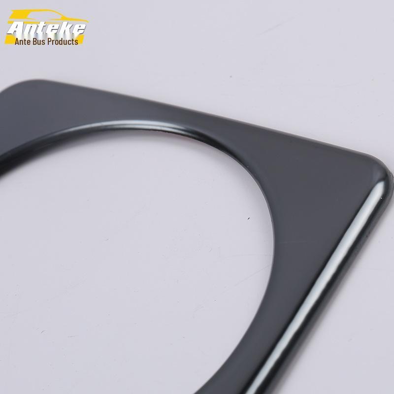 Stainless Steel Cup Holder Ring Decoration for Venucia T90 Rear Armrest