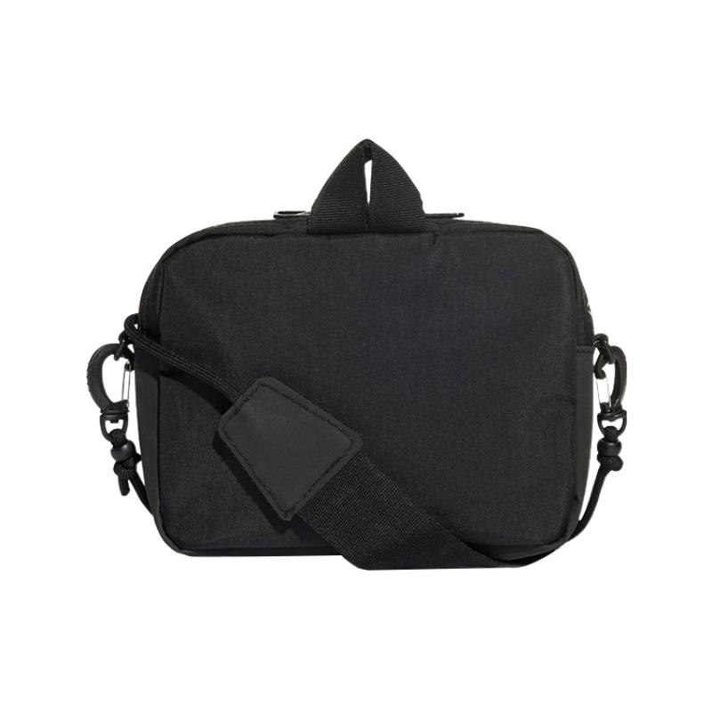 Adidas Нейлоновая сумка, сумка через плечо, сумка кроссбоди, обычная, унисекс, черная, Adidas HB1312