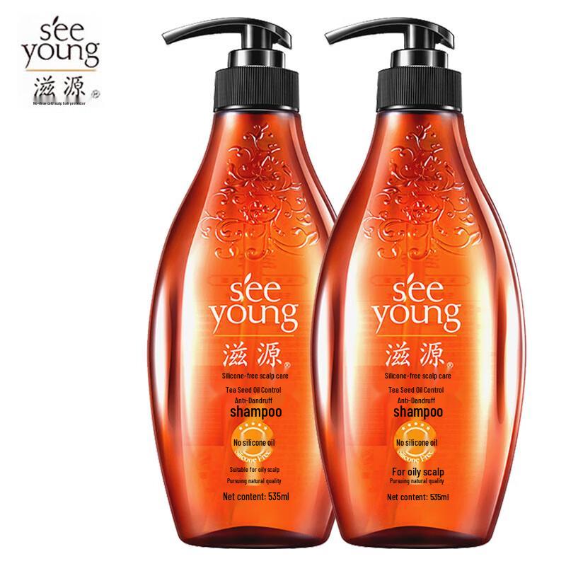 Ziyuan Tea Seed Oil Control Anti-Dandruff Shampoo