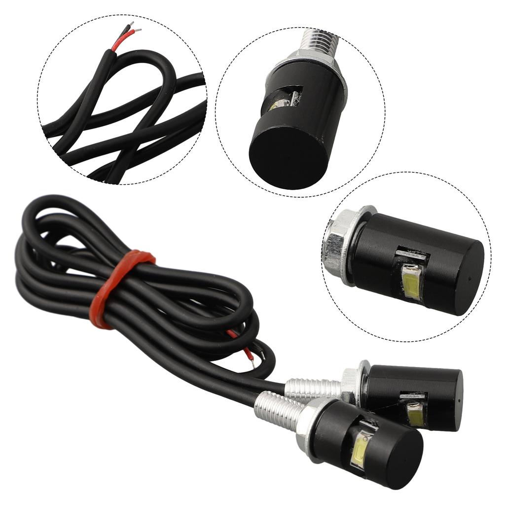 Auto Motorcycle Car License Plate Lights Lamps Lights Number