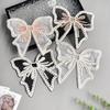 Stylish And Exquisite Organza Sequined Cotton Thread Bow Patch Clothing T-Shirt Top Sweater Decorative Cloth Sticker Accessories